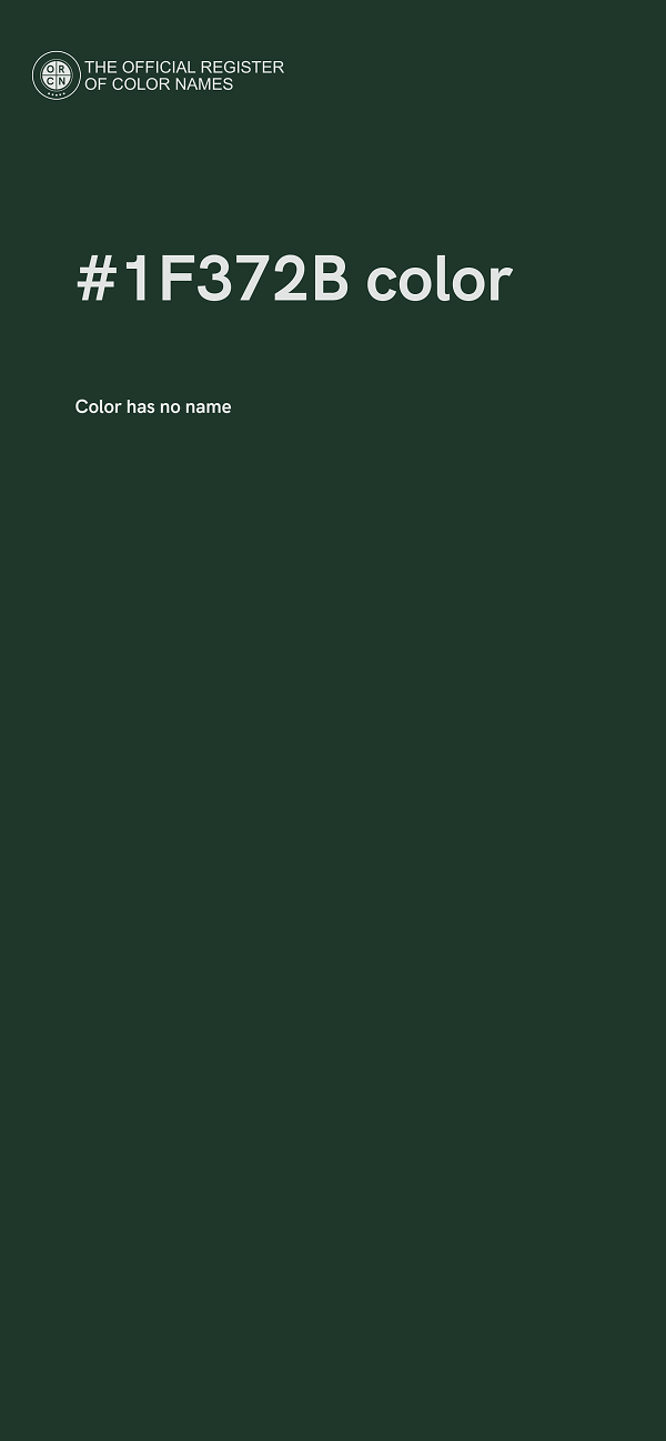 #1F372B color image