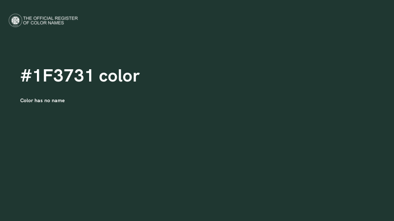 #1F3731 color image