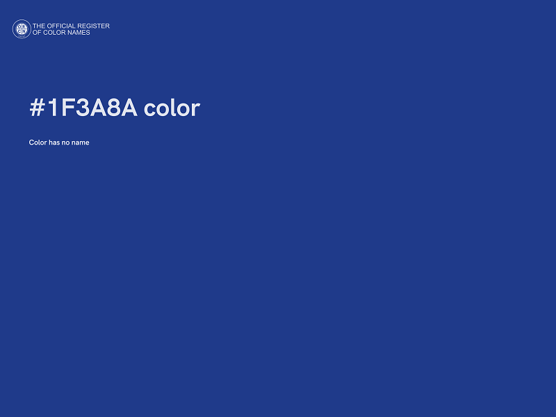 #1F3A8A color image