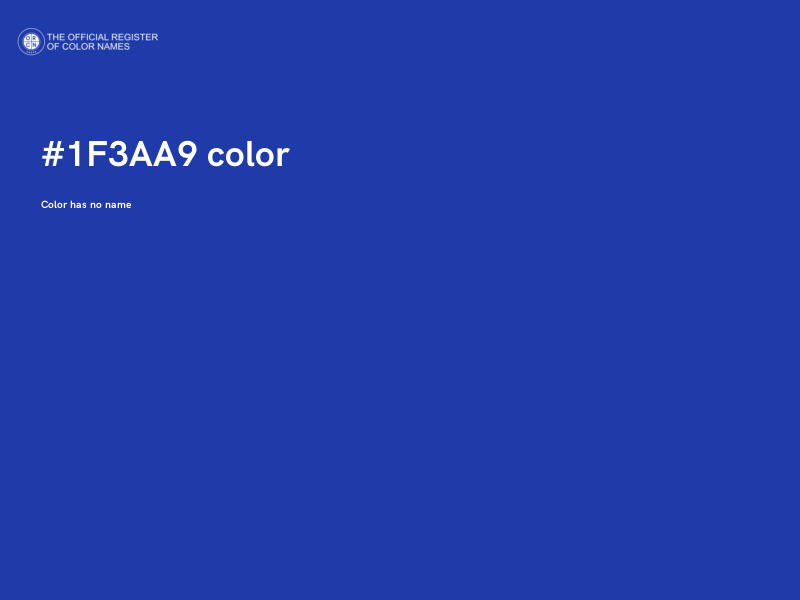 #1F3AA9 color image