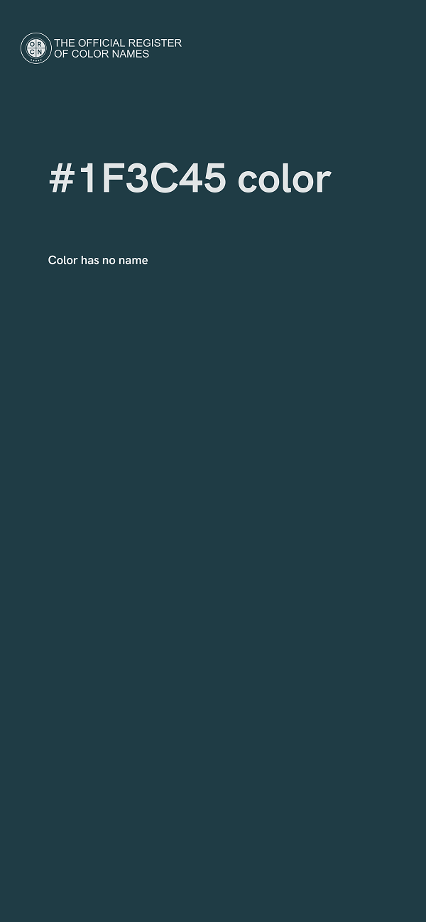 #1F3C45 color image
