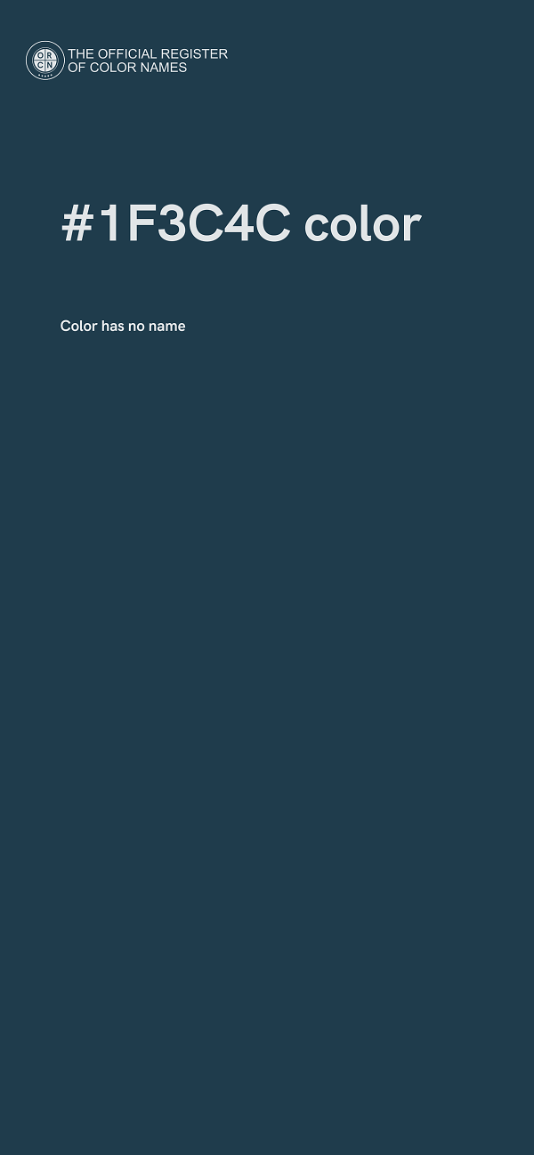 #1F3C4C color image
