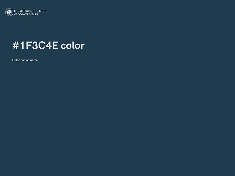 #1F3C4E color image