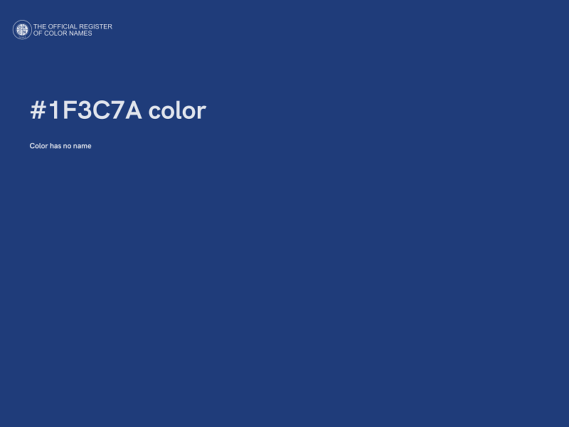 #1F3C7A color image