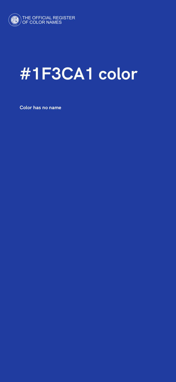 #1F3CA1 color image