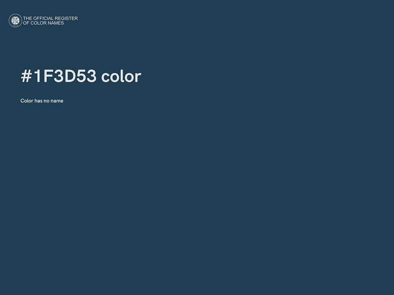 #1F3D53 color image