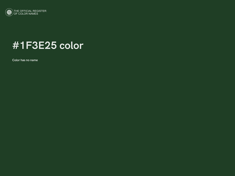 #1F3E25 color image
