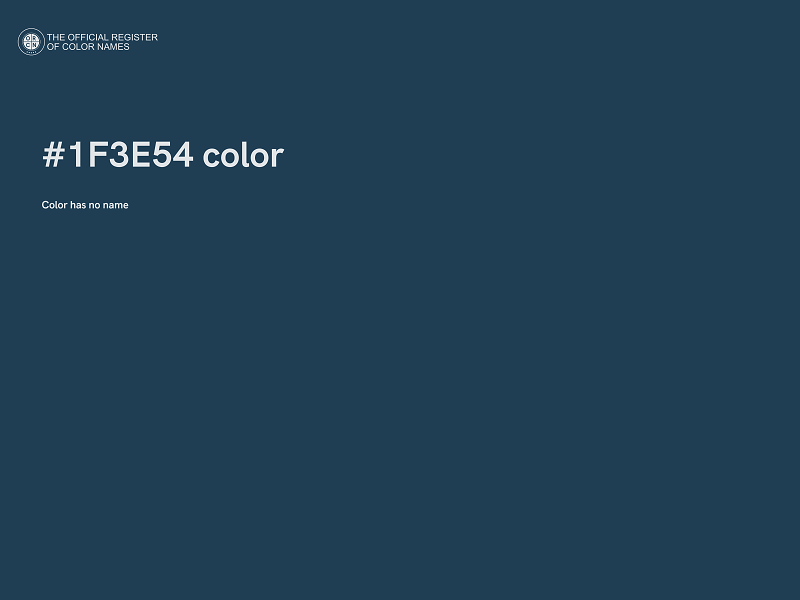 #1F3E54 color image