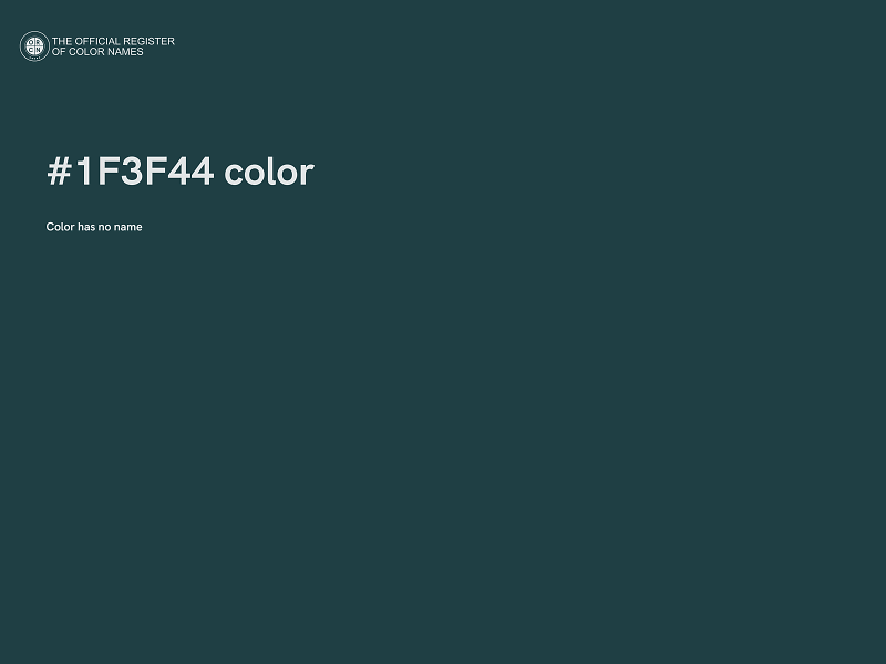 #1F3F44 color image