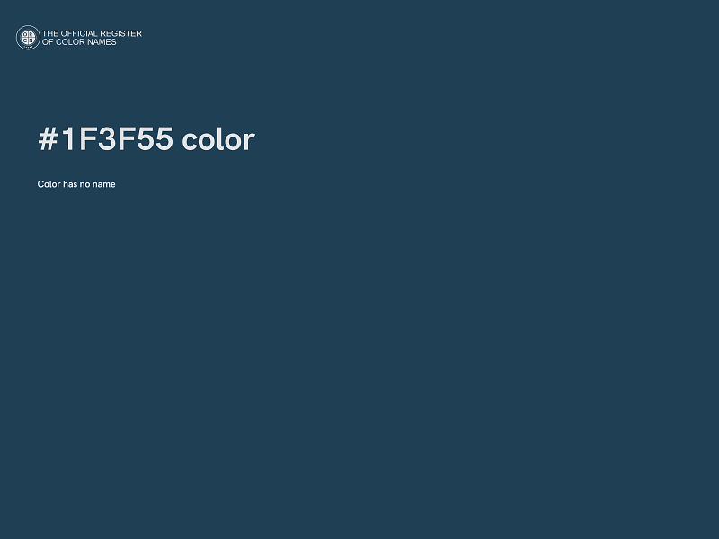 #1F3F55 color image