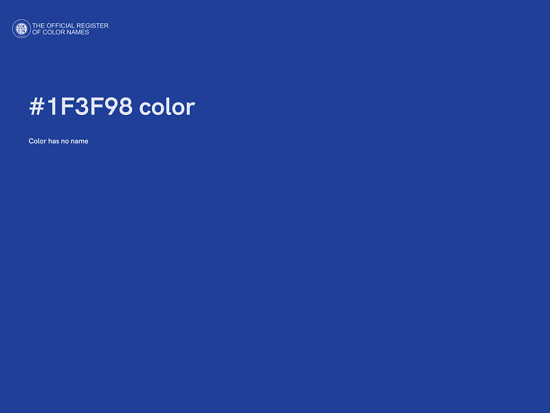 #1F3F98 color image