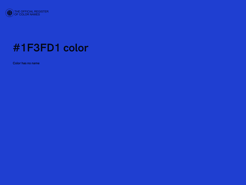 #1F3FD1 color image