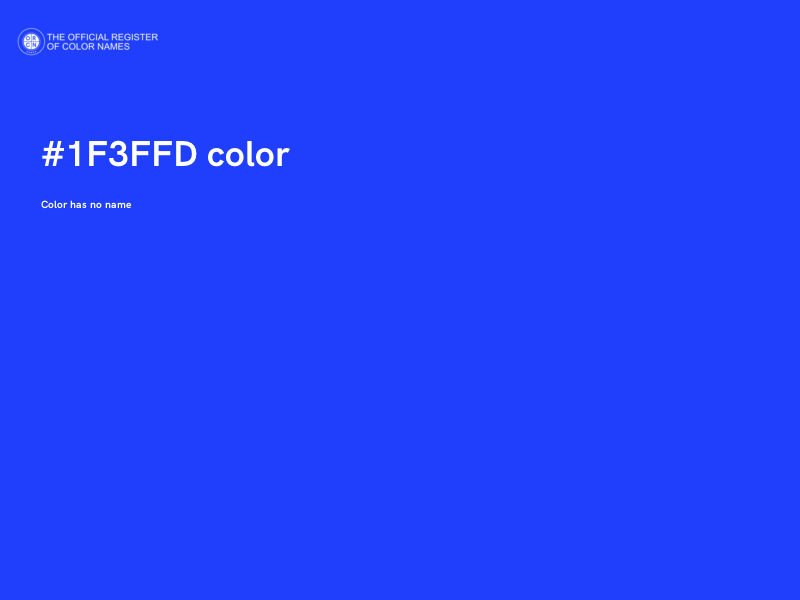 #1F3FFD color image