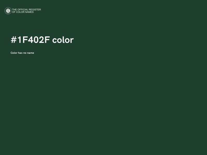 #1F402F color image