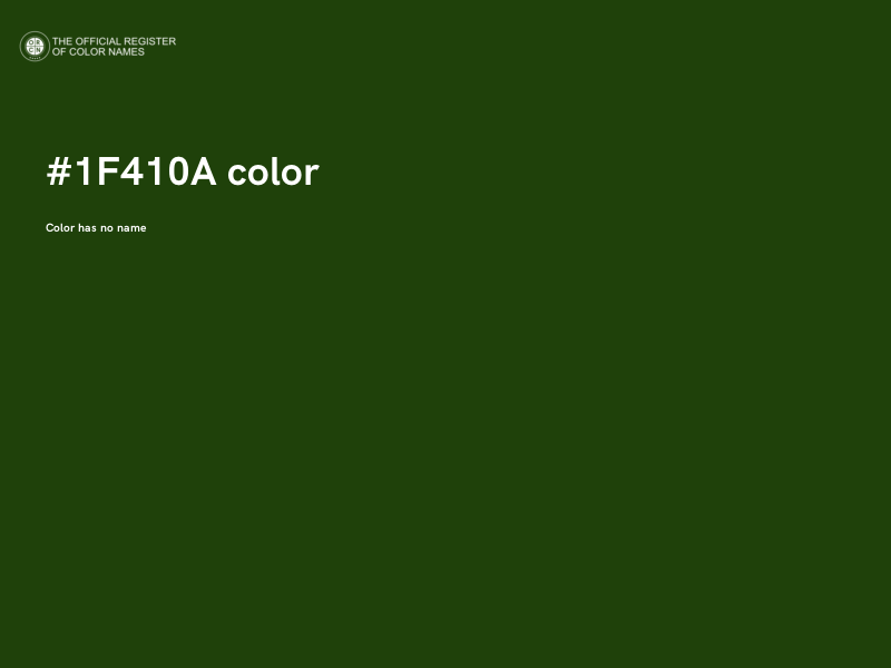 #1F410A color image