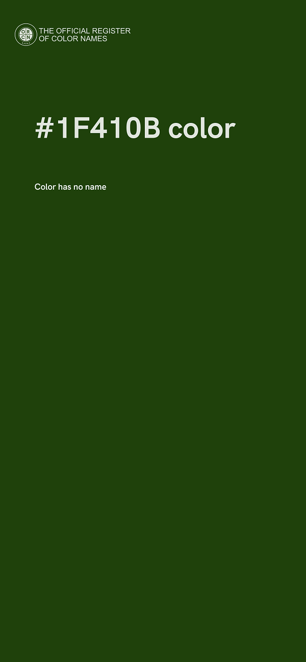 #1F410B color image