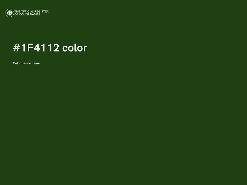 #1F4112 color image