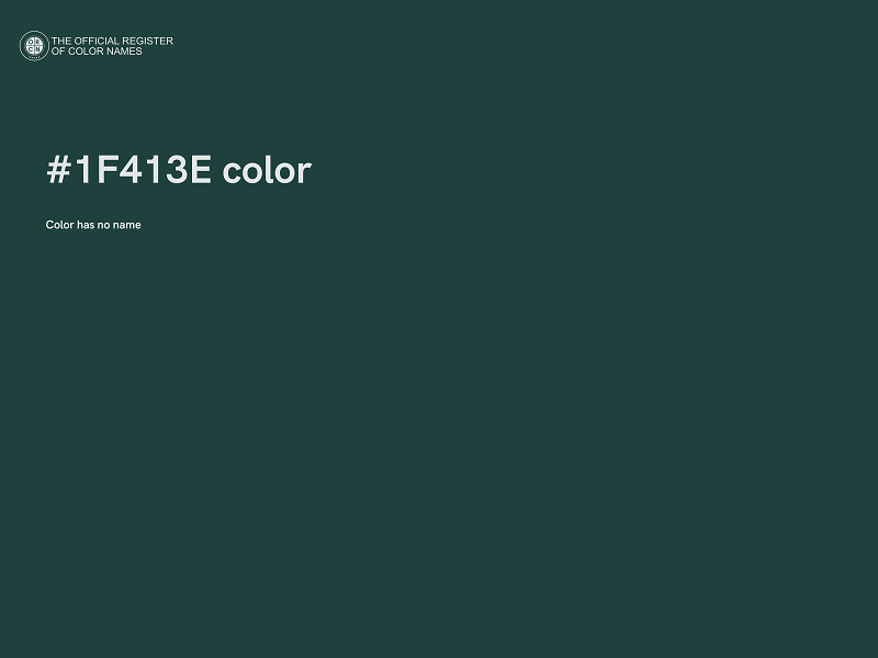 #1F413E color image