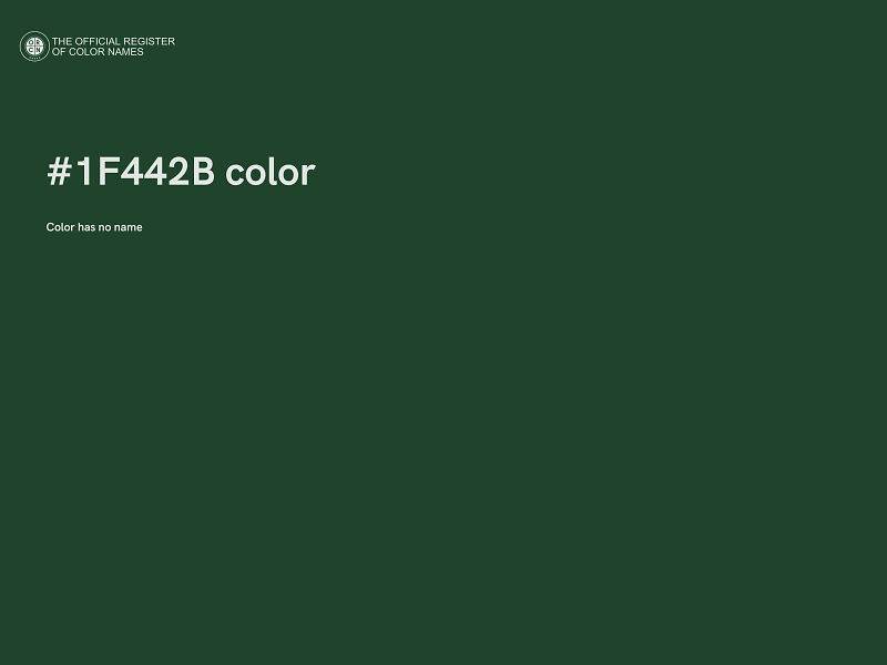 #1F442B color image