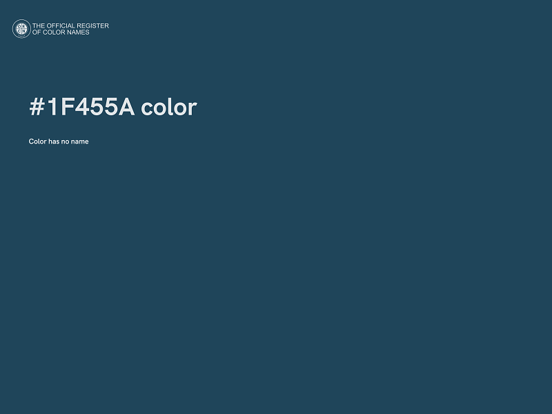 #1F455A color image