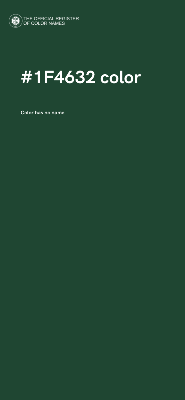 #1F4632 color image