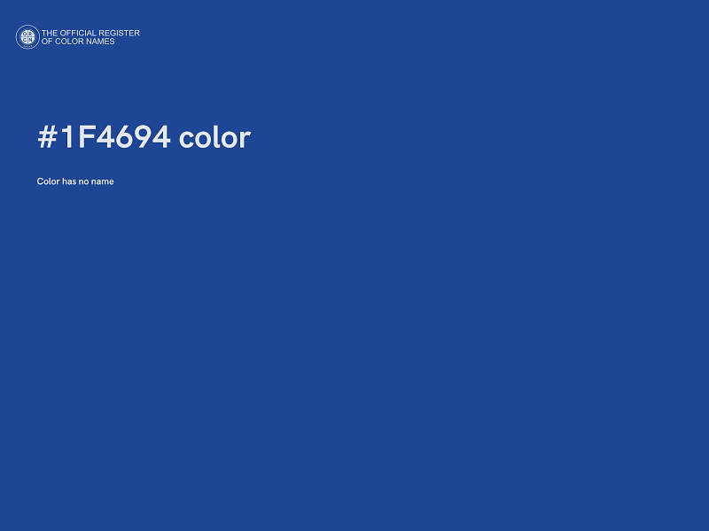 #1F4694 color image