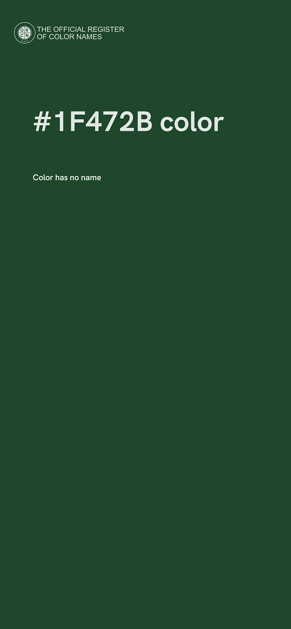 #1F472B color image