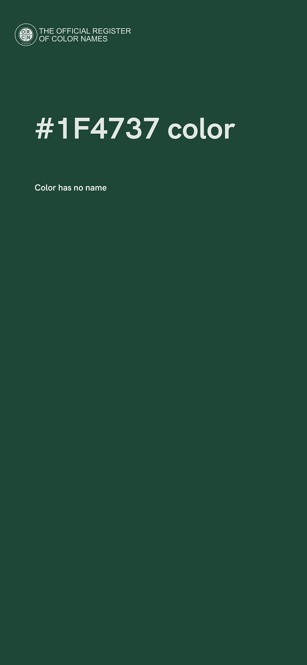 #1F4737 color image