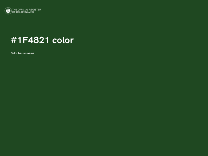 #1F4821 color image