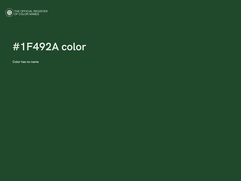 #1F492A color image