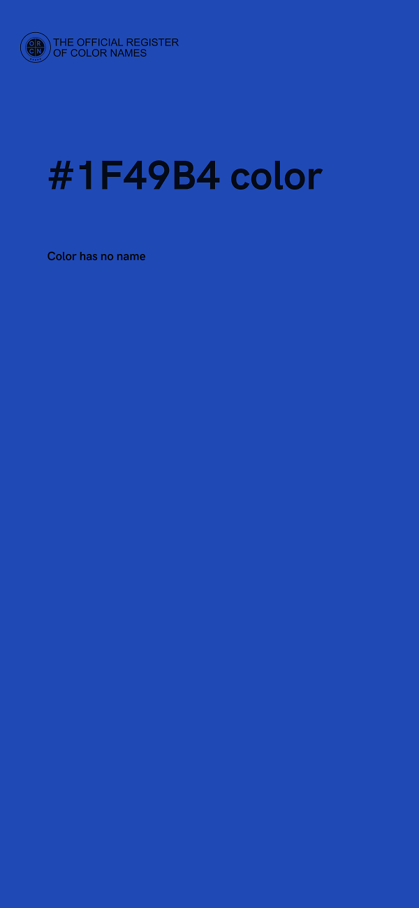 #1F49B4 color image