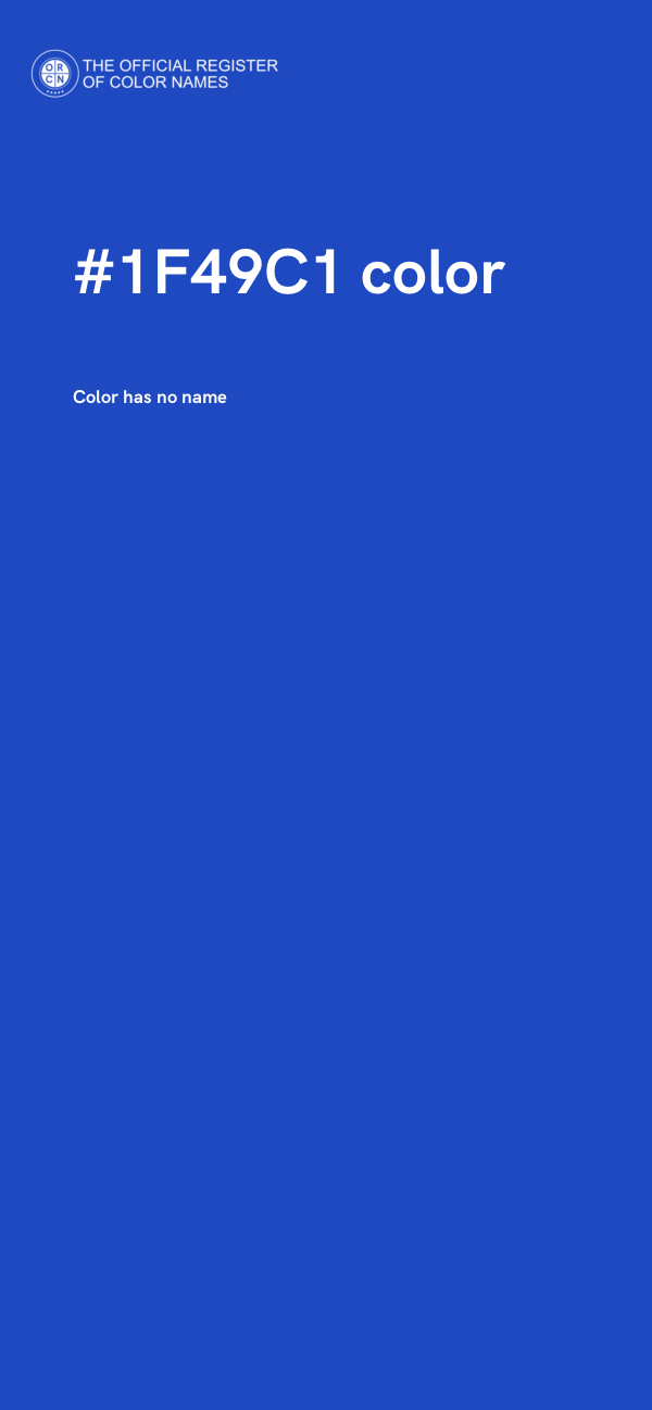 #1F49C1 color image