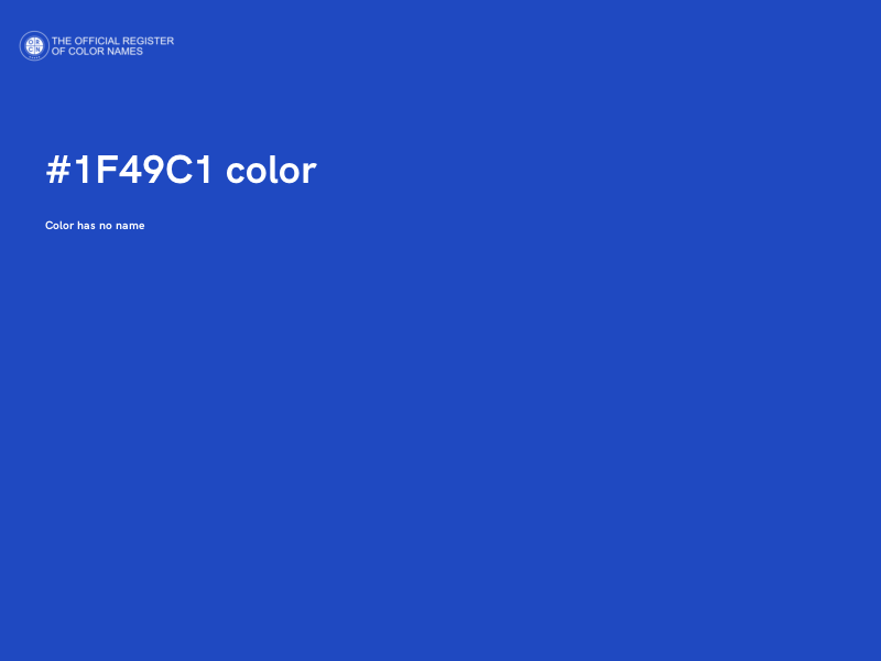 #1F49C1 color image