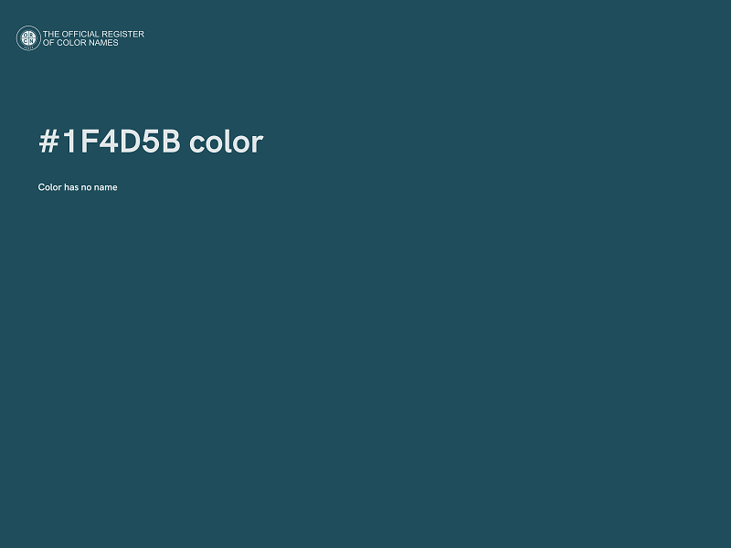 #1F4D5B color image