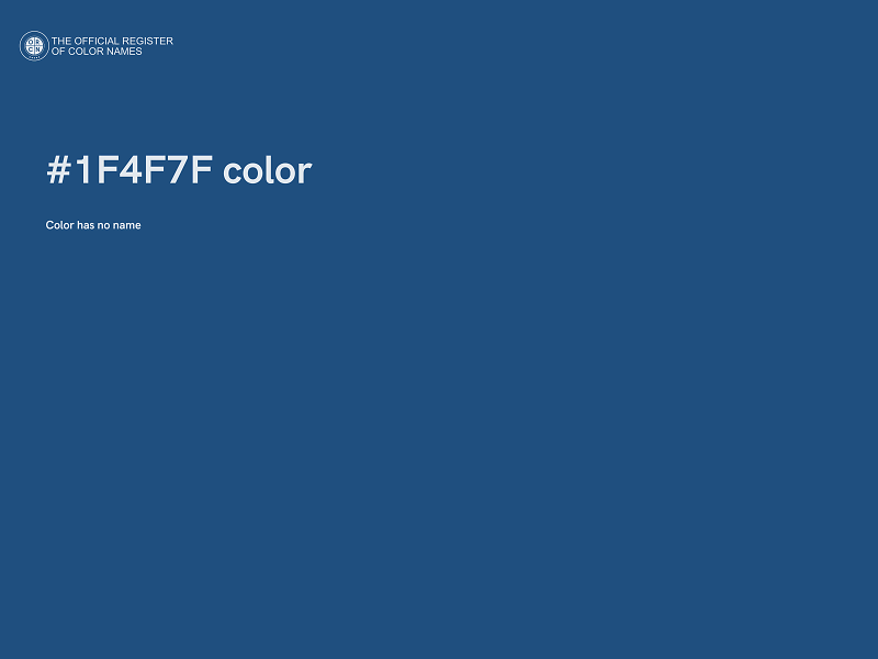 #1F4F7F color image