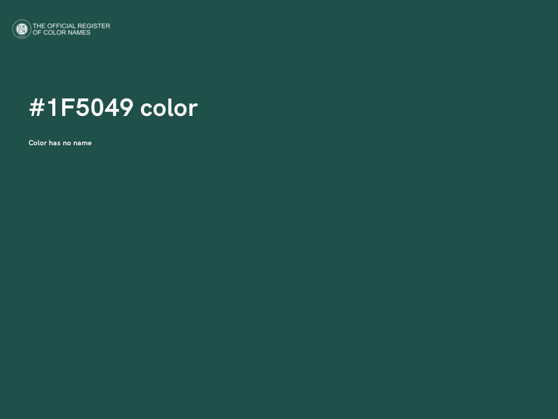 #1F5049 color image