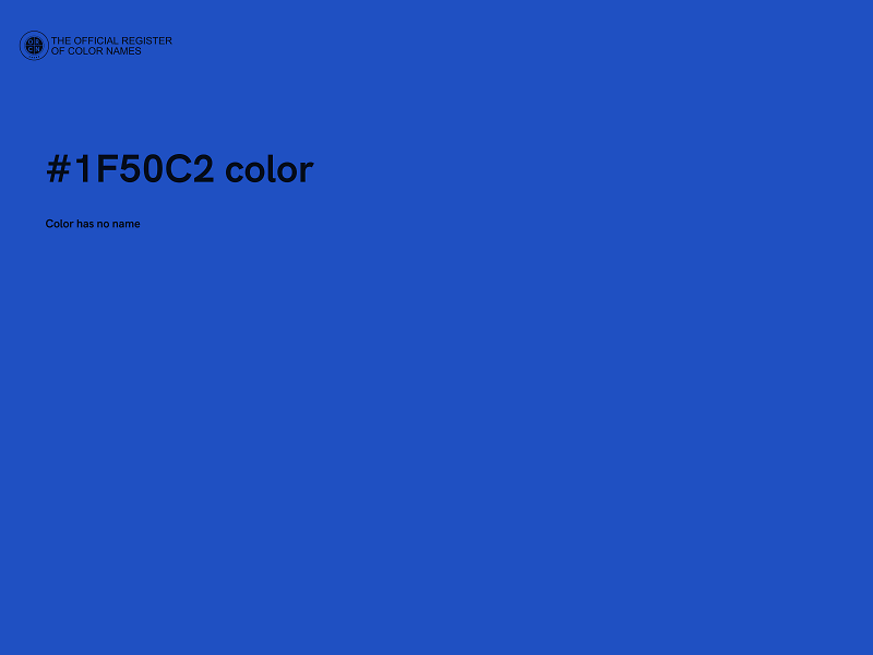 #1F50C2 color image