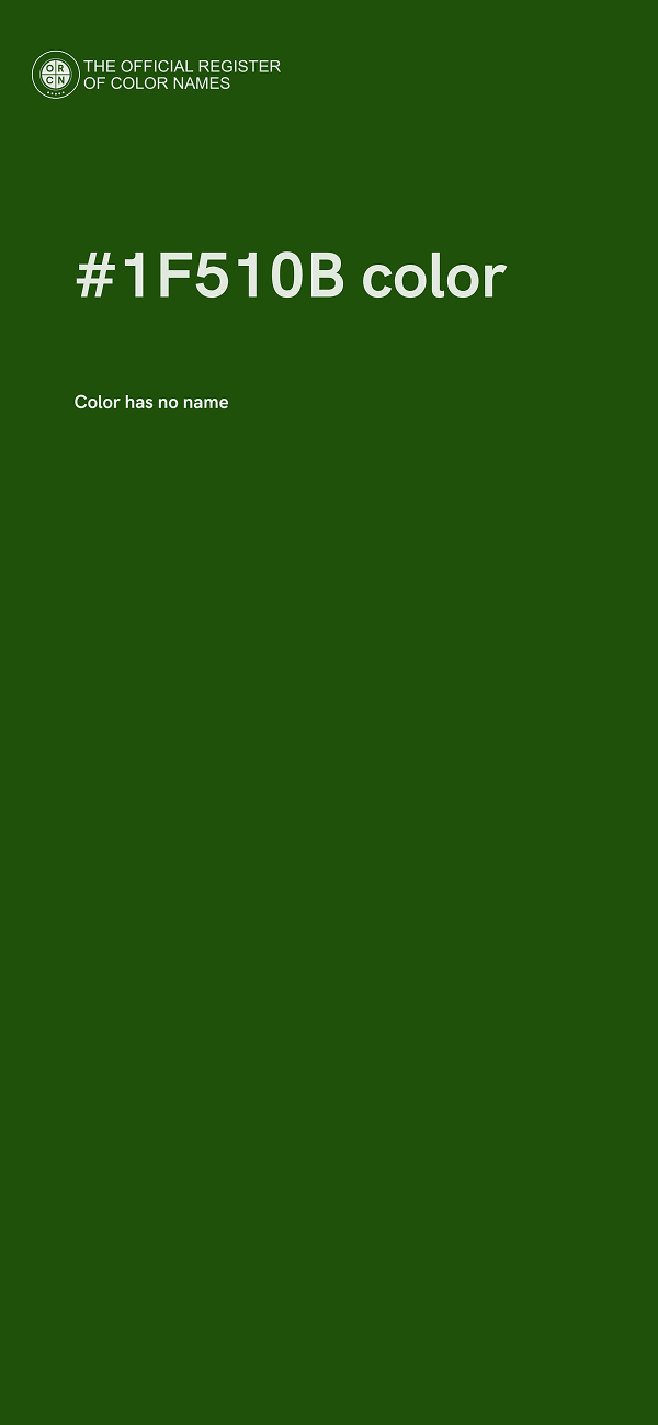 #1F510B color image