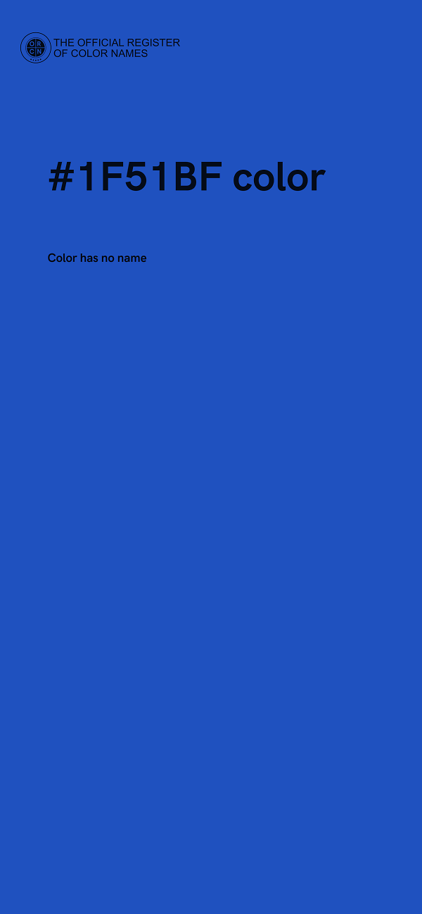 #1F51BF color image