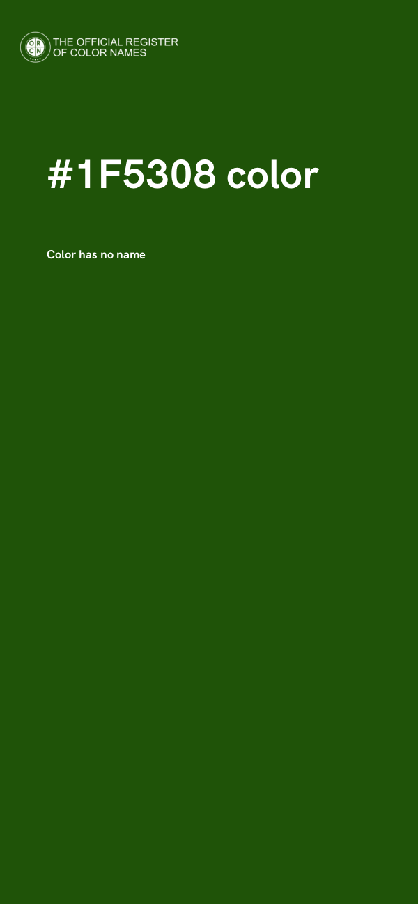 #1F5308 color image