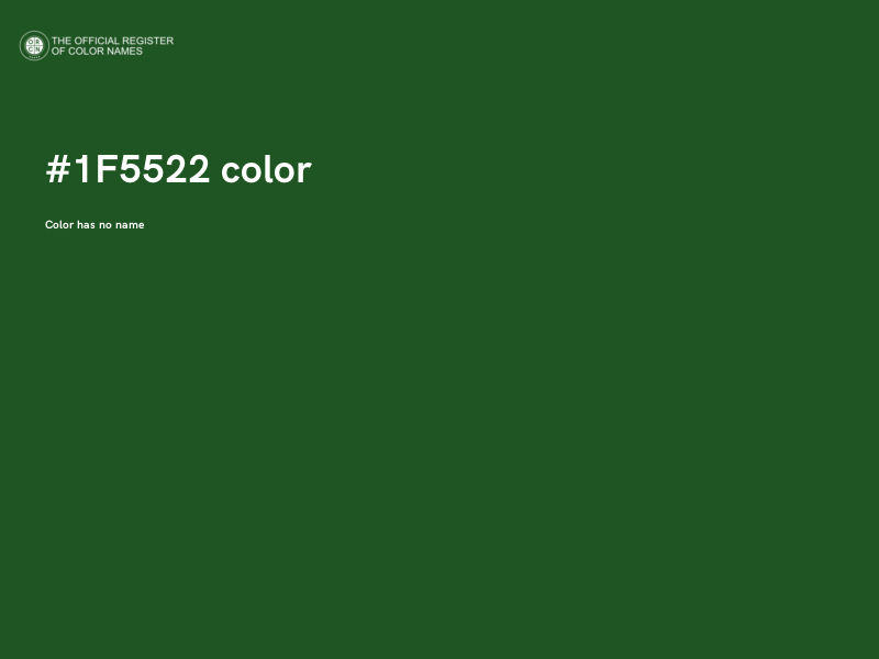 #1F5522 color image