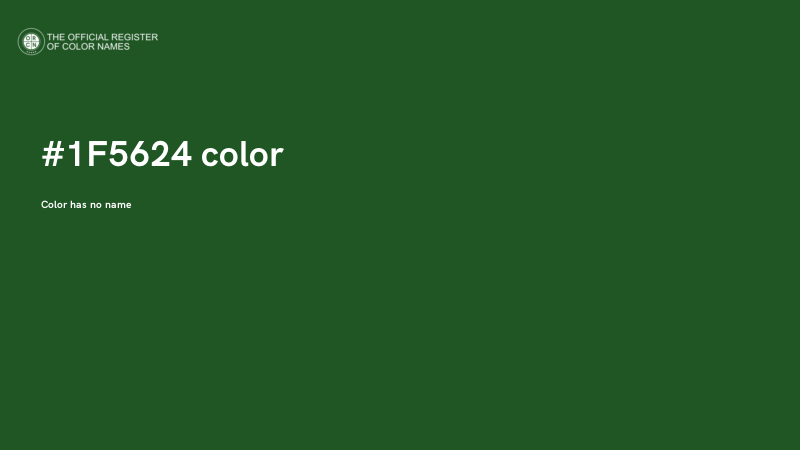 #1F5624 color image
