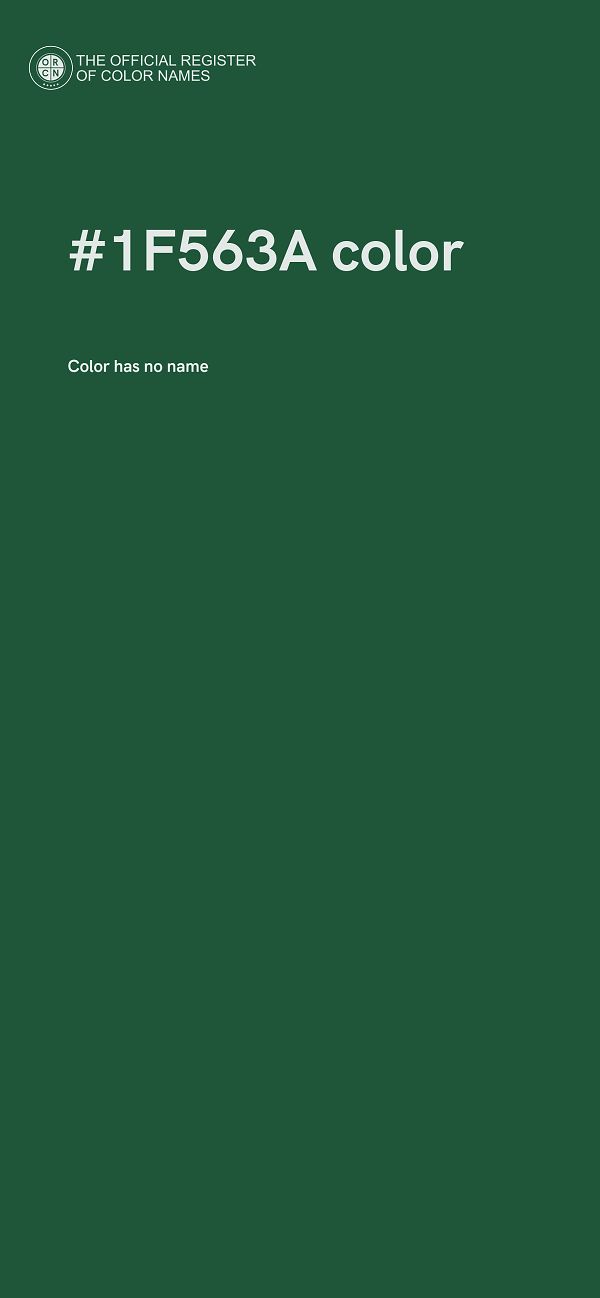 #1F563A color image
