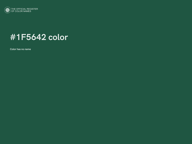 #1F5642 color image