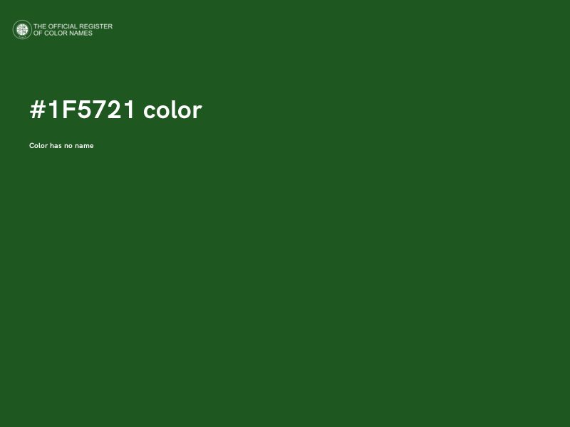 #1F5721 color image