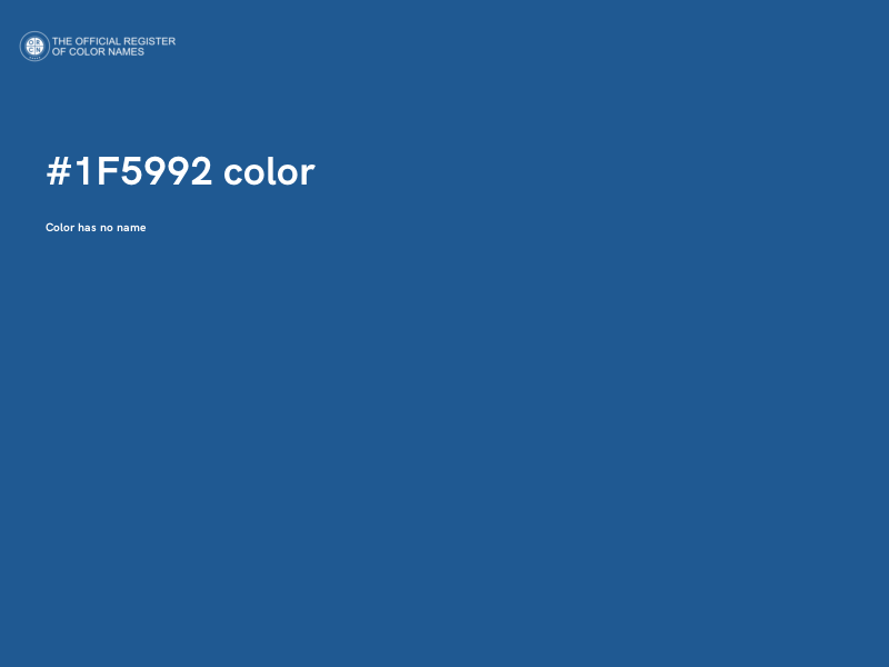 #1F5992 color image