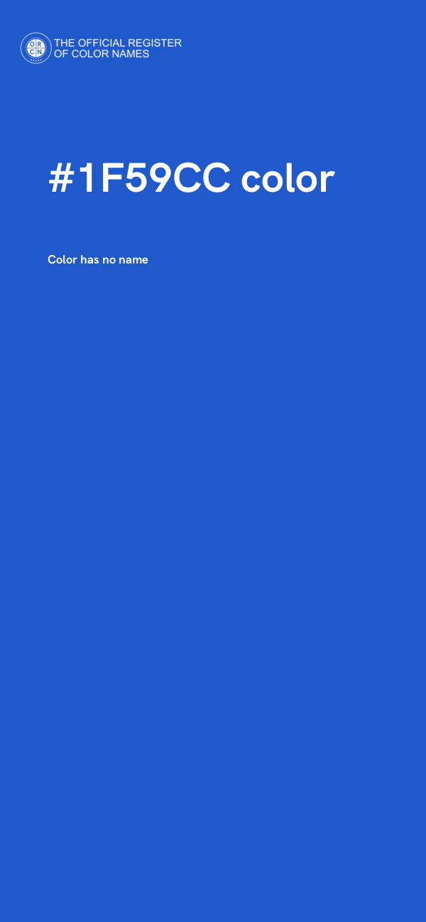 #1F59CC color image