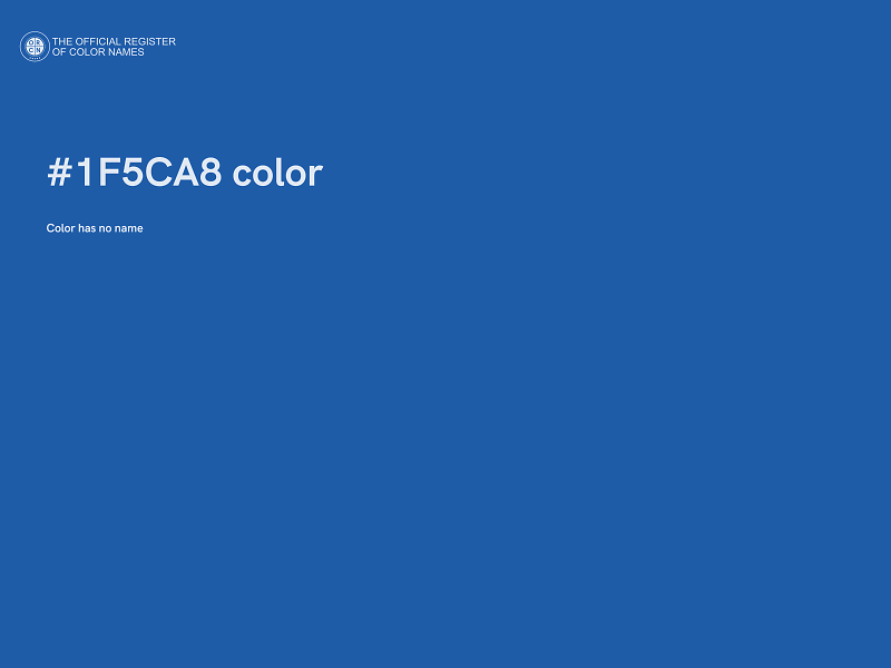 #1F5CA8 color image