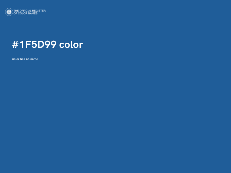#1F5D99 color image