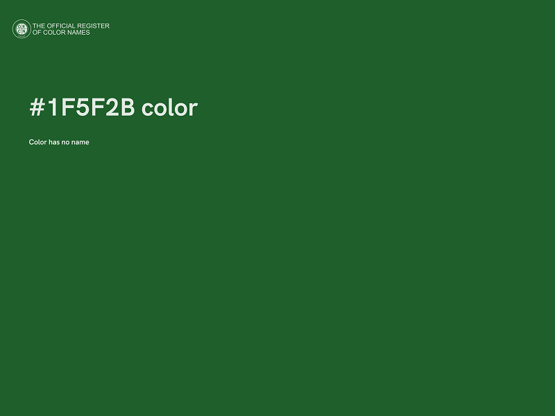 #1F5F2B color image